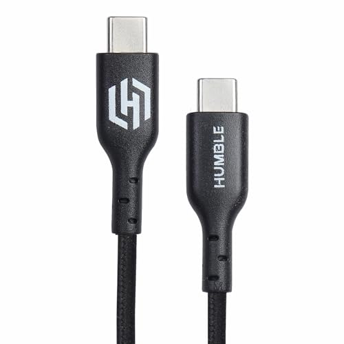 HUMBLE Premium Braided 60W / 3.4A Type C to Type C Sync & Super Fast Charging Cable, 480mbps Data Transmission, 1.2M Length for Smartphones, Tablets, Laptop, PC & Other Type C Devices- Black (B0D31PTKMC) Amazon Price History, Amazon Price Tracker
