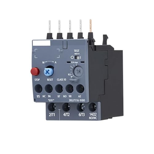 Relais de surcharge thermique 3RU7 résout les coupures de phase moteurs 3RU7116-1EB0 4A