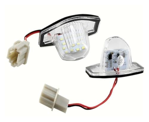 Luz de matrícula sin errores 6000K para número de matrícula del coche CRV y Jazz