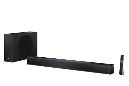 SHARP HT-SBW310 2.1 Soundbar, 330 W, Dolby Atmos, Kabelloser Subwoofer