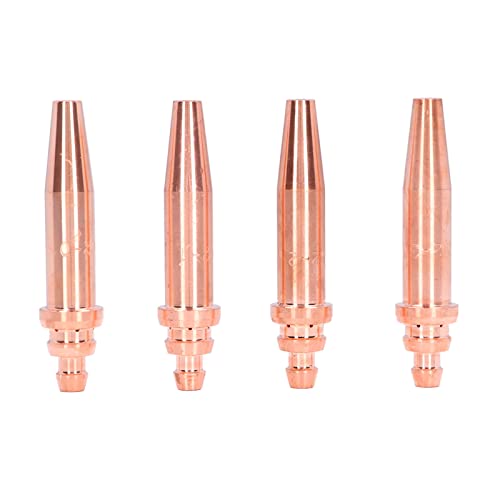 Preisvergleich Produktbild Gasbrennerdüse, Kupfer-Schneidspitzen, korrosionsbeständig, großes Ansaugkaliber, verschiedene Größen, gleichmäßige Poren für Acetylen-Brennschneidemaschine