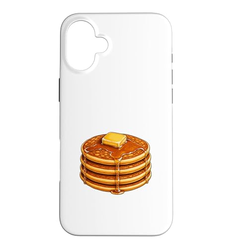 Pancake Butter Honey Brunch Breakfast Pancakes Day Foodie �X�}�z�P�[�X iPhone 16 Plus �p