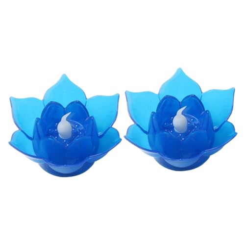 Vela flotante LED electrónica QYYZTQY de una pieza para decoración de agua