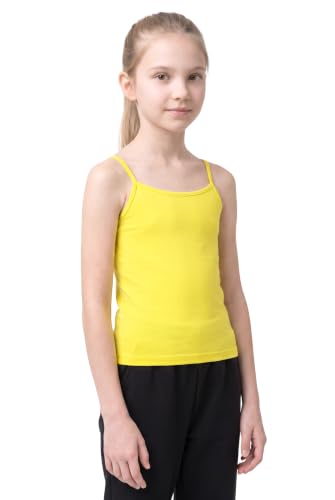 Image of Kurve Girl's Sleeveless Tank Top - Stretch Undershirts Cami Camisole, UV Protective Fabric, Rated UPF 50+ (Made in USA)