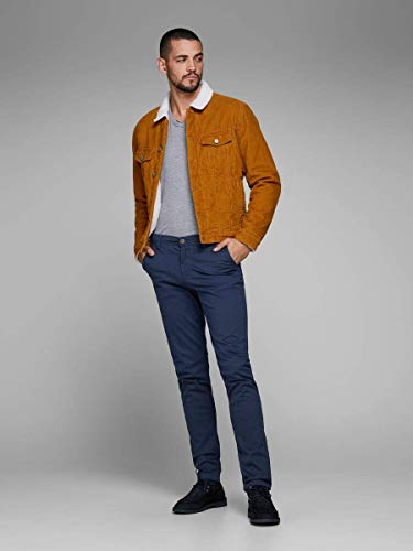JACK & JONES Chino Slim fit Marco Bowie SA Navy Blazer Navy Blazer 32 34 Navy Blazer (US) 32 / L34 - Image 7