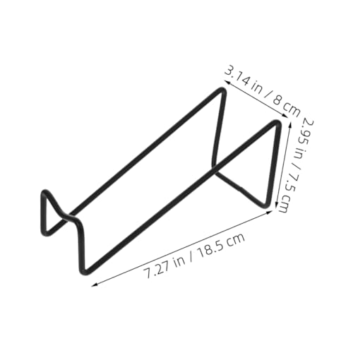 Soporte de mesa para botellas de vino de hierro minimalista 3pcs miniatura 2