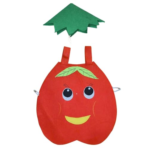 Image of Kaku Fancy Dresses Fruit and Vegetable Costume Paper Cutout with Cap For Kids | Healthy Food Costume For Boys & Girls (Tracksuit Not Included)