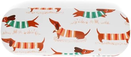 Rex London Glasses Case & Cleaning Cloth Sausage Dog Case Dachshund Motif image 5