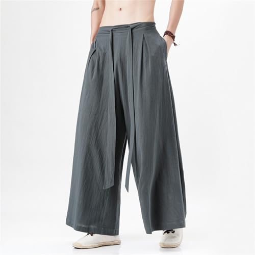 Pantalón holgado casual estilo japonés para hombre, talla Medium miniatura 2