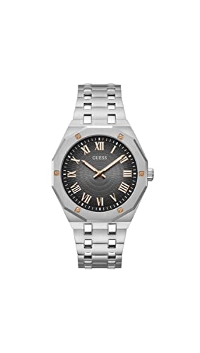 Image of GUESS Asset Analog Watch for Men with Round Dial & Water Resistant Man's Wrist Watches