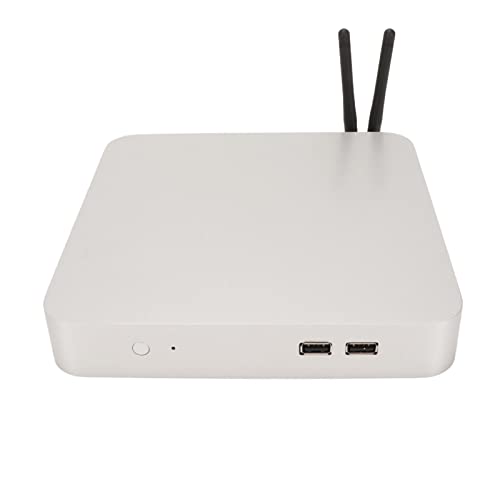 Mini PC Windows 10 Pro, Procesador Intel I7 2630 Mini Computadora de Escritorio, 8 GB de RAM 256 G ROM, Ventilador de Refrigeración Integrado, Pantalla Dual HDMI VGa 4K, Bluetooth 4.0, para Oficina en