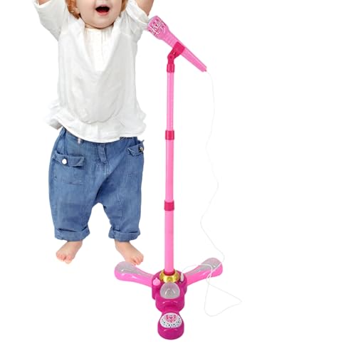 Micrófono para | Máquina de Karaoke con Luces Coloridas - Micrófono de Canto Portátil con Música | Regalo para Niñas Niños Cumpleaños Navidad Hogar Escuela