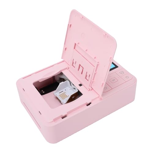 Image of Zopsc Portable 600DPI Wireless Photo Printer, Bluetooth Inkjet Color Printer with LCD Screen, WiFi Photo Printer for Smartphone Travel Memories
