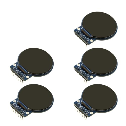 Módulo ESP32 GC-9A01 con pantalla LCD redonda de 1,28 pulgadas y resolución 240x240 (5 piezas)