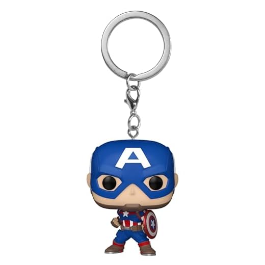 Llavero Capitán América Marvel New Classics 5Cm