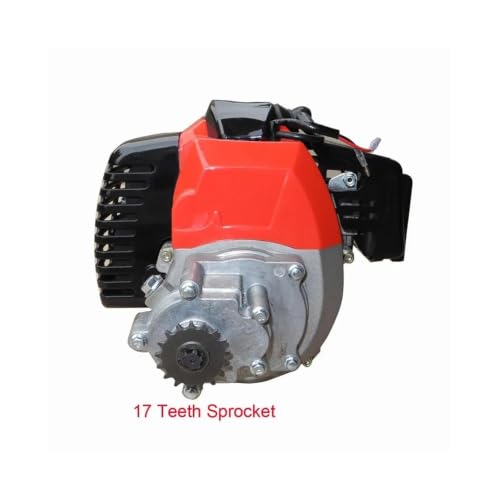 Moteur 1E44-5 49cc 2 temps avec boîte de vitesses intégrée robuste - 2