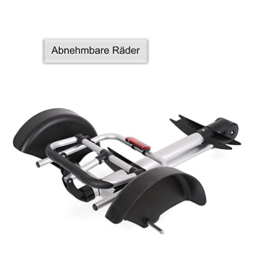 ANDERSEN Einkaufstrolley - Tura Shopper Saira Khaki 55 L Einkaufsroller,Leder,nachhaltig,XXL, Aluminium, Griff ergonomisch, klappbar, ... – Bild 6