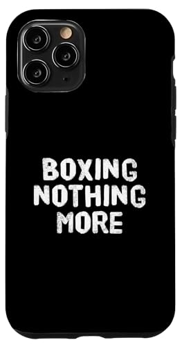 �ʔ����{�N�V���O ���p�� �ʔ����{�N�V���O Nothing More �{�N�T�[ �X�}�z�P�[�X iPhone 11 Pro �p