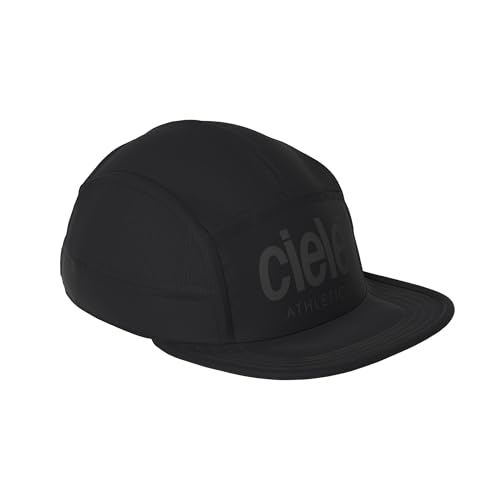 Ciele Athletics GOCap - Premium Washable Moisture Wicking Hat with Sun Protection 5-Panel Knit Running Hat - Shadowcast-S/M