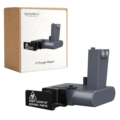 Creality SPARKX i7 Purge Wiper, Official Waste Discharge Assembly Replacement for i7 Combo 3D Printer, Wear-Resistant Me