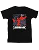 Absolute Cult Linkin Park Men's Side Tracklist T-Shirt Black Small #2