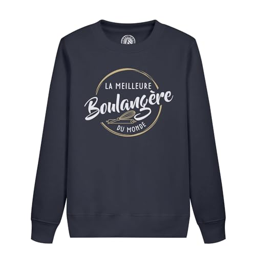 Sweatshirt enfant artisan boulangerie solide et doux pour la peau