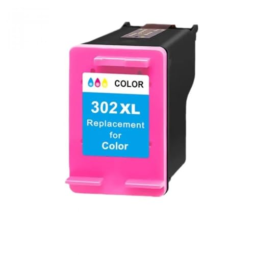 SOLFOVUZ Cartuccia d'inchiostro 302XL compatibile con 302 Deskjet 2130 2131 1110 1111 1112 3630 5200 3639 4520(TRI-COLOR)