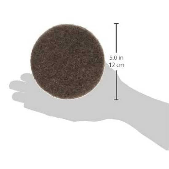 Image of Shurhold 5 inch Coarse Scrubber Pad for Dual Action Polisher - Efficient Cleaning for Wood Buffing & Paint Removal