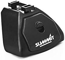 Summit SUP-065 Premium Multi Fit Roof Bars, Black Steel, Set of 2