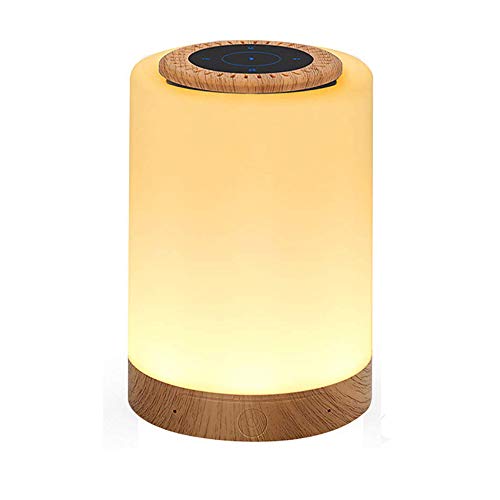 Table Lamps Bluetooth Speakers Night Light Portable Touch Bedside Dimmable Color Changing RGB for Bedrooms Living Rooms Party Outdoor Lighting.Best Gifts for Girl,Boy,Baby