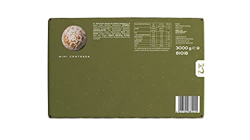 Bahlsen Mini Contessa – 1er Pack Großpackung – Kleine Lebkuchen auf edelherber Schokolade – loses Gebäck (1 x 3 kg)
