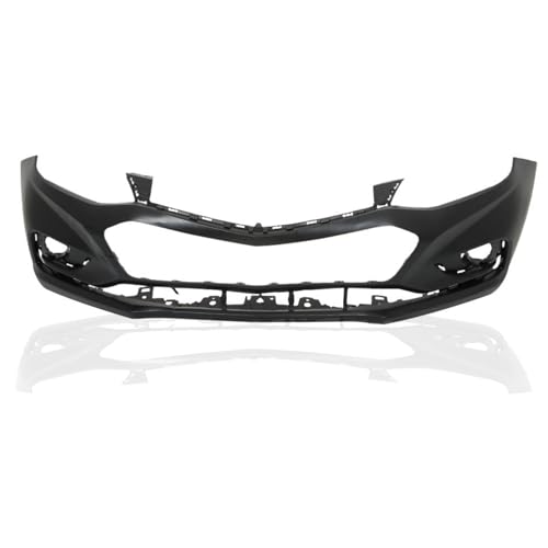 WFLNHB Primed Front Bumper Cover Plastic Replacement for Cruze 2016 2017 2018 GM1000A01