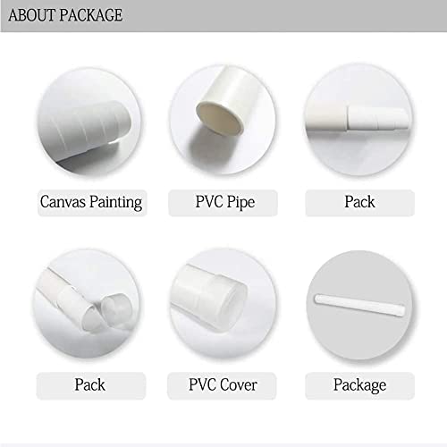 Huahuo Wall Art Wheat Field With Cypresses Van Gogh，Famous Oil Paintings Reproduction Landscape Picture Giclee Canvas Prints Artwork For Kitchen Home Office Decoration 20X16In, Frameless #TOP6