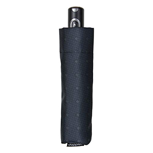 オーストリアdoppler(ドップラー社)耐風 ワンタッチ開閉 折りたたみ傘100cmCARBONSTEEL [スクエア]