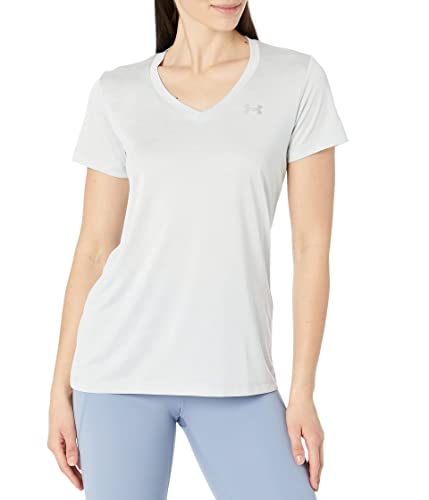 Image of Under Armour Womens Tech V-Neck Twist Short-Sleeve T-Shirt