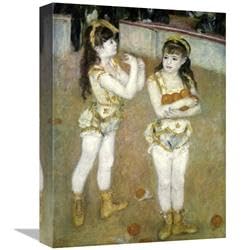 16 in. Two Little Circus Girls Art Print - Pierre-Auguste Renoir