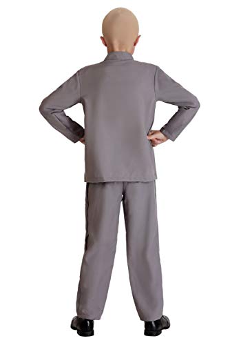 Disfraz infantil mini traje gris miniatura 4