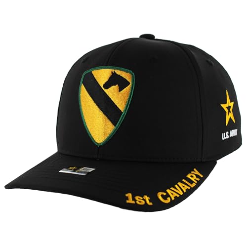 Image of US Army Special Unit Branch Veteran Hat Mens, Officially Licensed Military Embroidered Adjustable Baseball Cap