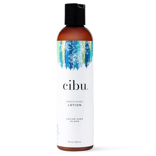 Cibu Smoothing Lotion | Styling Cream for Straightening Hair | At Home Smoothing Treatment | Anti Frizz Creme | Hair Straightener | Flyaway Smoother | 8 Ounces