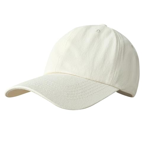 NPQQUAN Classic Low Profile Golf Dad Hat Beige