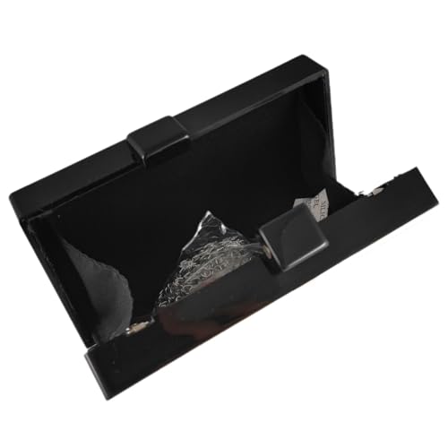 Image of Boutique De FGG Acrylic Clutch Purses for Women Evening Handbags Chain Shoulder Bag Party Prom Luxury Marble Clutches,Mini