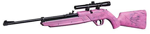 Crosman 760PX Pump Master Variable Pump BB Repeater/Single Shot .177-Caliber Pellet Air Rifle With 4x15mm Scope, Pink