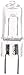 Eiko JCD130V100WG8 130V 100W T4 G8 Base,