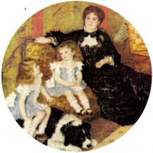 Renoir Mother and Daughters Pin