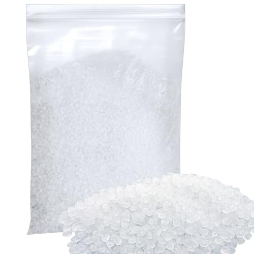 Eliteemo Poly-Fil Poly-Pellets, 32-Ounce Bag, Premium Polyester Weighted Stuffing Beads, Stuffing for Bean Bags, Stuffed Animals, Toys, Weighted Blankets, and More