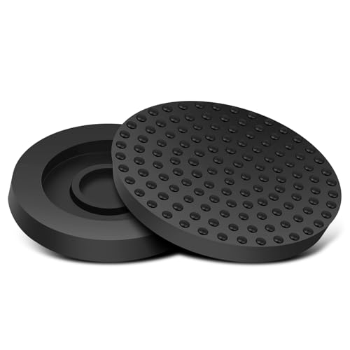 Auto Dynasty 2pcs Floor Jack Rubber Pad Universal Jack Pad Adapter Pinch Weld Side Frame Rail Protector Pads for Floor Jack, Trolley Jack, Vehicle Lift and Axle Stand, 4.03