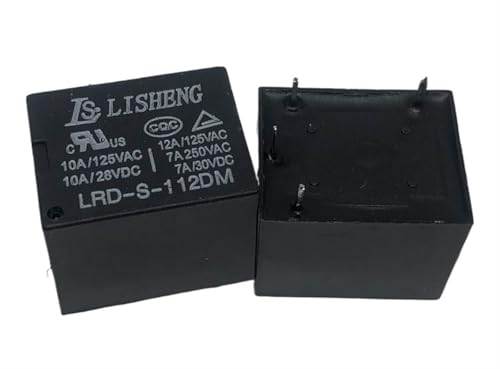 Relais 4 broches LRD-S-124DMT 12V 24V pour circuit imprimé