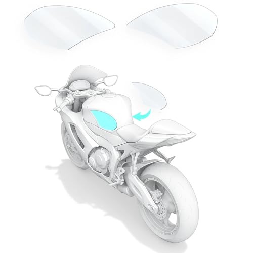 Steinschlag Lackschutzfolie PPF Motorradfolie geeignet für Kawasaki Ninja 400 2023-2024 Tankschutzfolie Clear-PU