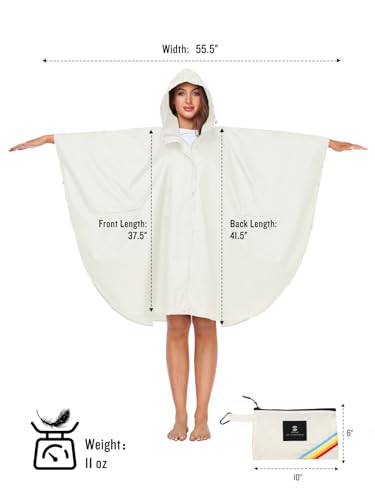 SaphiRose Unisex Adult Yy-k29 Poncho (pack of 1)