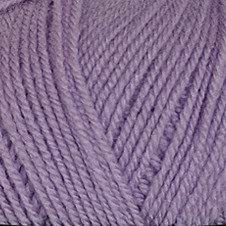 Lana para tejer doble de tacto suave y hebra resistente Cygnet lila 5x100g 3